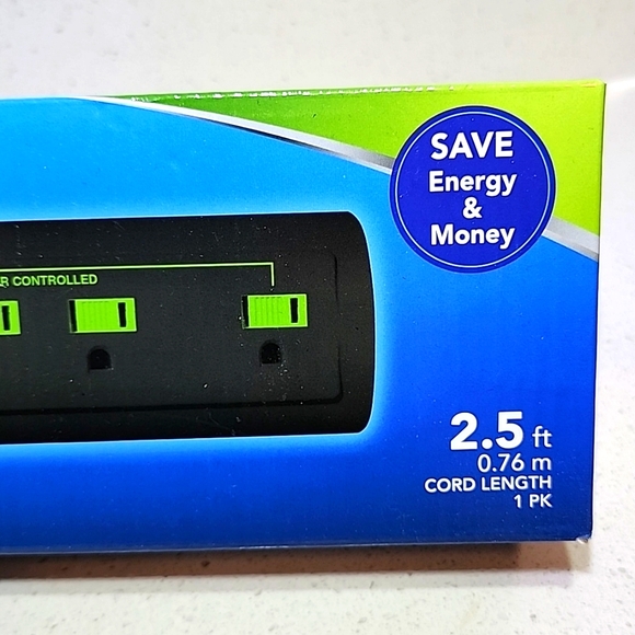 Power Strip 7 outlet Sunbeam New in Box - Picture 2 of 7